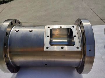 ZE80 Berstorff Extruder Machine Parts Barrels Hip Alloy Steel Inner Design