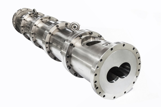 Twin Screw Food Extruder B175 Extruder Screws And Barrels HIP Ni60 Ally Material
