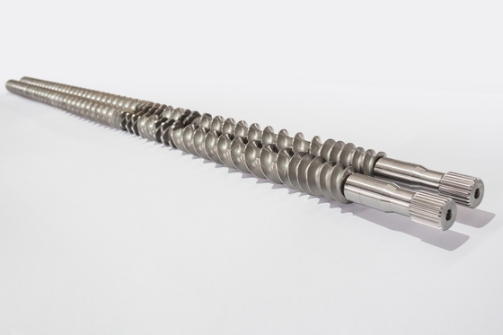 High Torque Cold Rolling Twin Screw Extruder Shaft 70MC HIP Material
