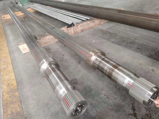 High Torque Maris -223 Double Screw Shaft Cold Rolling Pre Hard Material