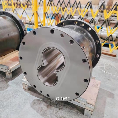 Pelletizer Parts Screw Elements and Barrels For Plastic Extruder Machine