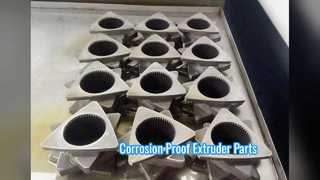 Twin Screw Extruder Parts High Corrosion Resistance