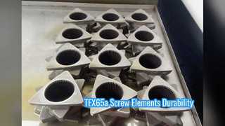 TEX65a Twin Screw Extruder Screw Elements